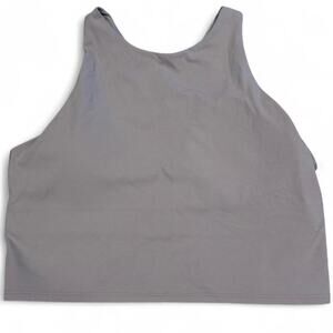 Athleta Conscious Crop Bra Tank Size S Muted Lilac